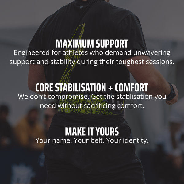 IronBelt 4" Weightlifting Belt