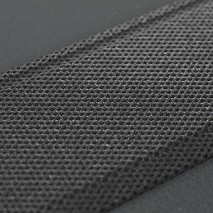 VOLT IronBelt 4" weightlifting belt, BlackEdition (grey print), close-up of the mesh lining #IronBeltBlackEdition