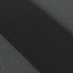 VOLT lifting straps, BlackEdition (grey bolt), close-up of the heavy-duty weave #BlackEdition